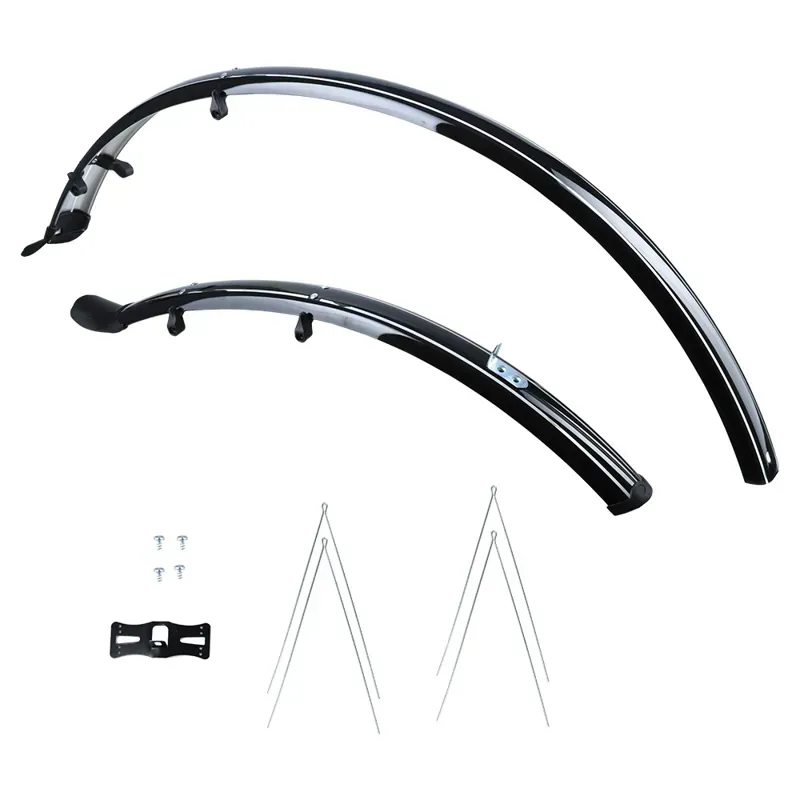 Oxford 700c Hybrid 46mm Mudguard Set in Black