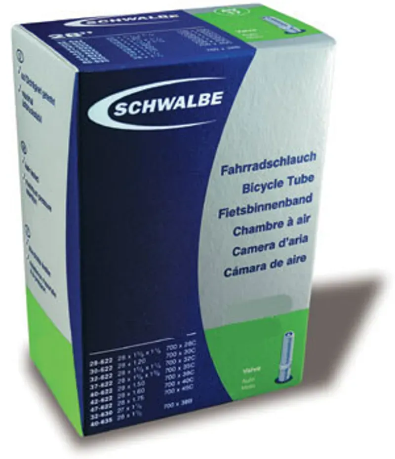 Schwalbe Schrader Valve Inner Tube - AV13F 26x2.10/3.00 X-light 185g 40mm