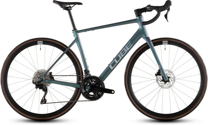 Cube Attain SLX Road Bike in Smaragd Grey/Prism